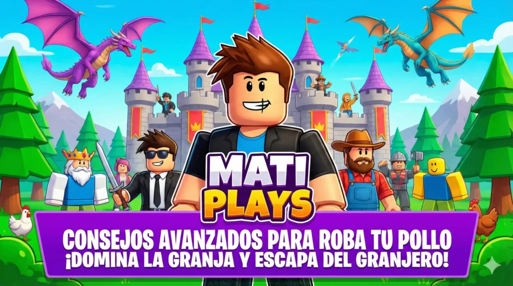 Consejos avanzados para Roba tu pollo - Matiplays - Roblox
